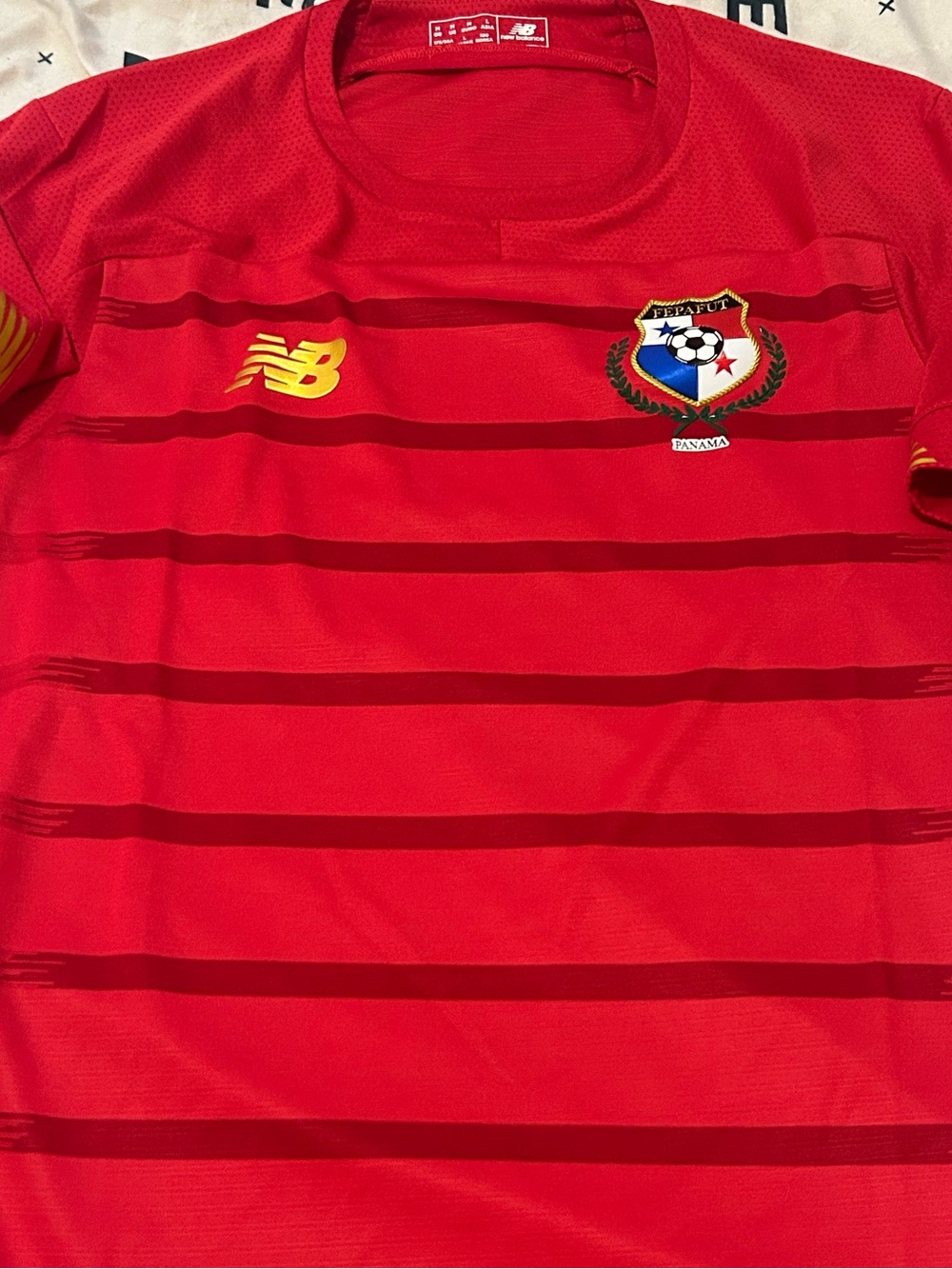 New Balance PANAMA Men's World Cup JERSEY Sz MEDIUM New w tags